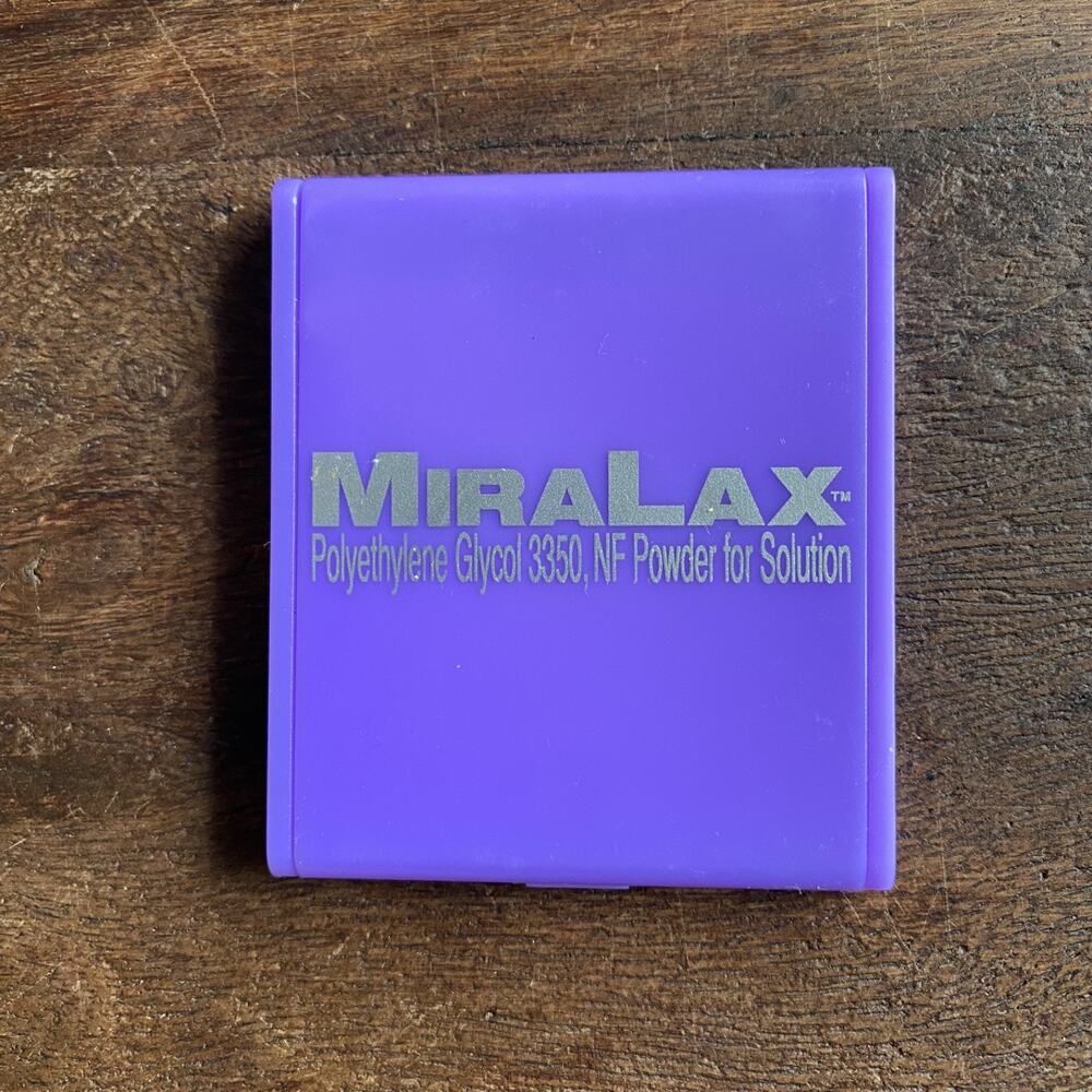 Miralax Compact Pocket Mirror Promotional Pharmaceutical Drug Rep
